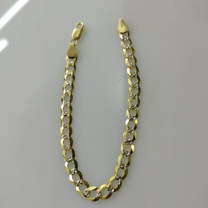 PULSERA BARBADA 14K 21 CM 5.6 GR (NUEVO)