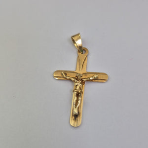 CRUCIFIJO ORO 14 K 3.5 GRMS (SEMINUEVO)