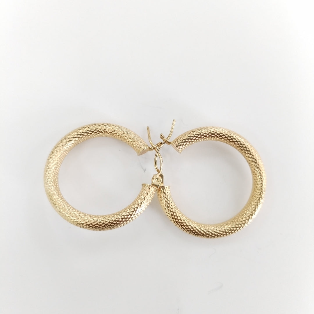 ARRACADAS PAR ORO 14 K 3,40 GRMS (SEMINUEVO)