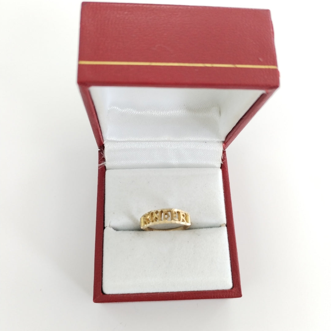 ANILLITO ORO 10 K 1,10 GRMS (SEMINUEVO)