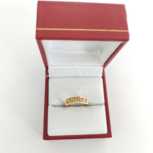 ANILLITO ORO 10 K 1,10 GRMS (SEMINUEVO)