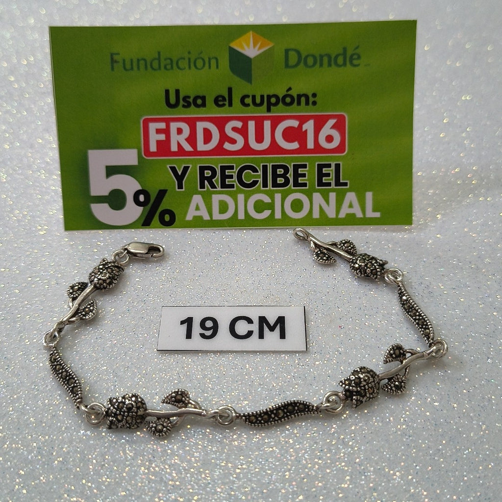 PULSERA PLATA 9,10 GRMS (SEMINUEVO)