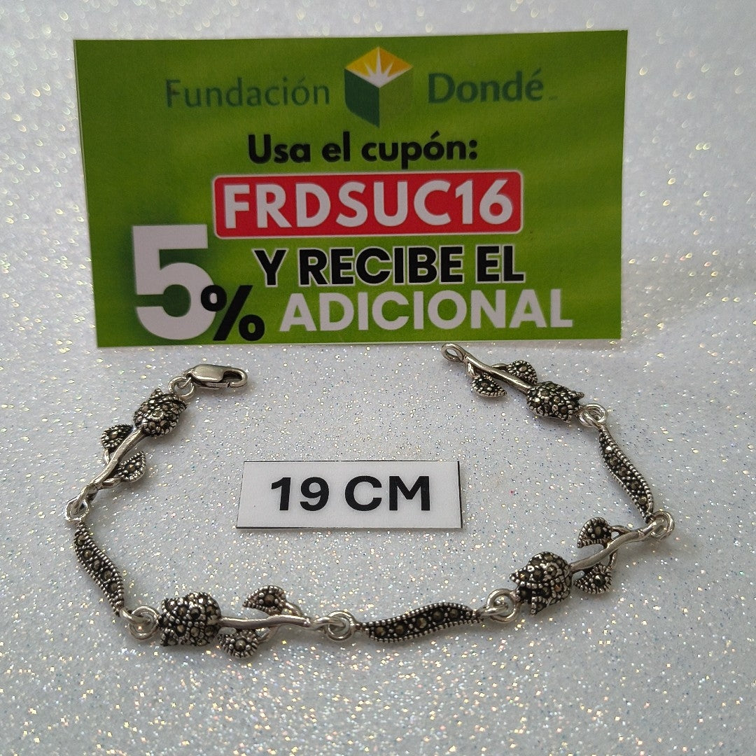 PULSERA PLATA 9,10 GRMS (SEMINUEVO)