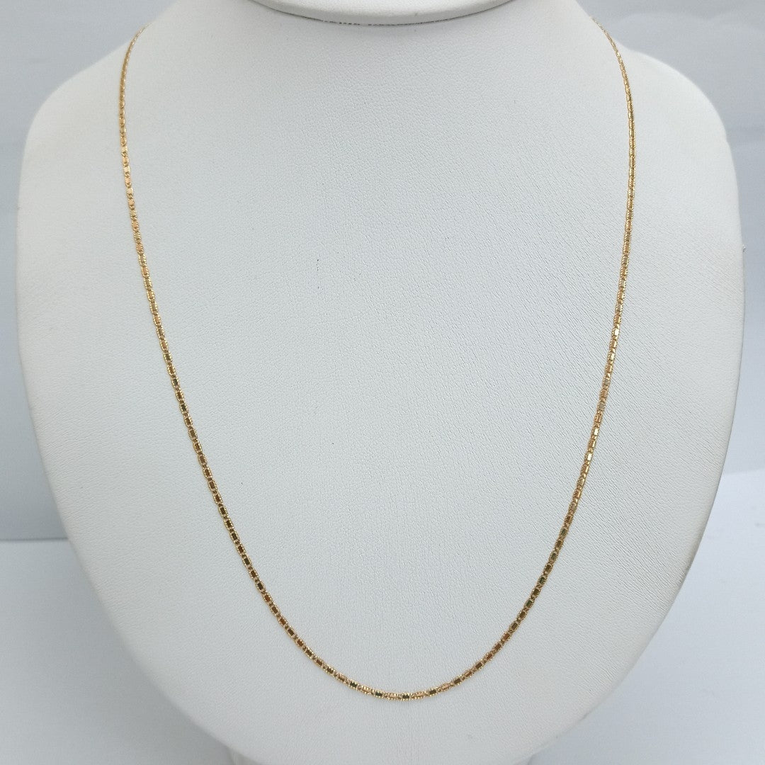 CADENA ORO 14 K 3,30 GRMS (SEMINUEVO)
