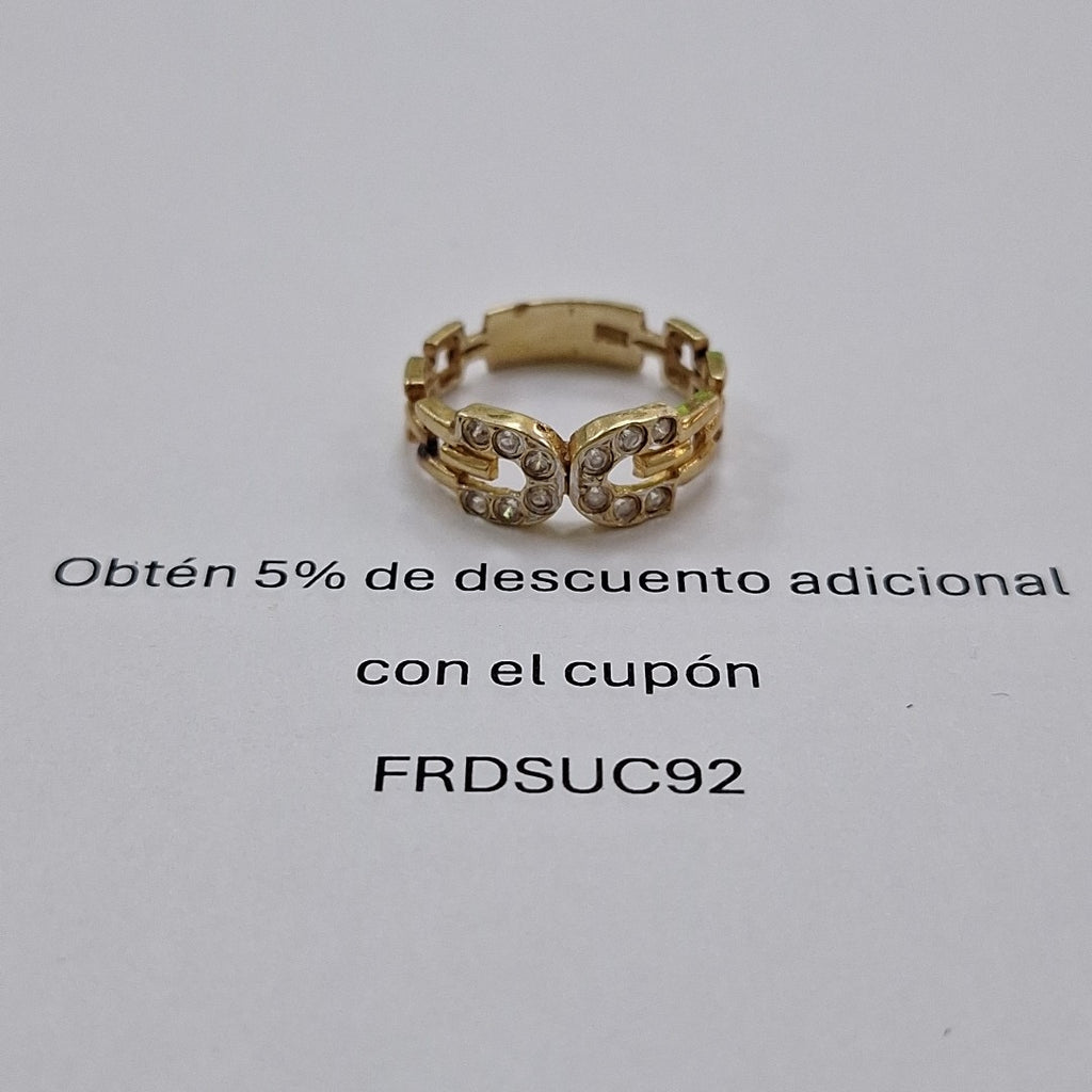 ARGOLLA DE LA SUERTE ORO 14 K 2,80 GRMS (SEMINUEVO)