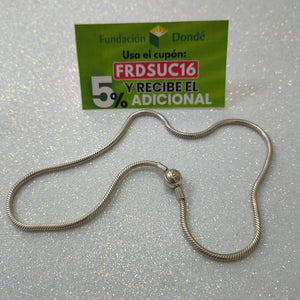 CADENA PLATA 27,00 GRMS (SEMINUEVO)