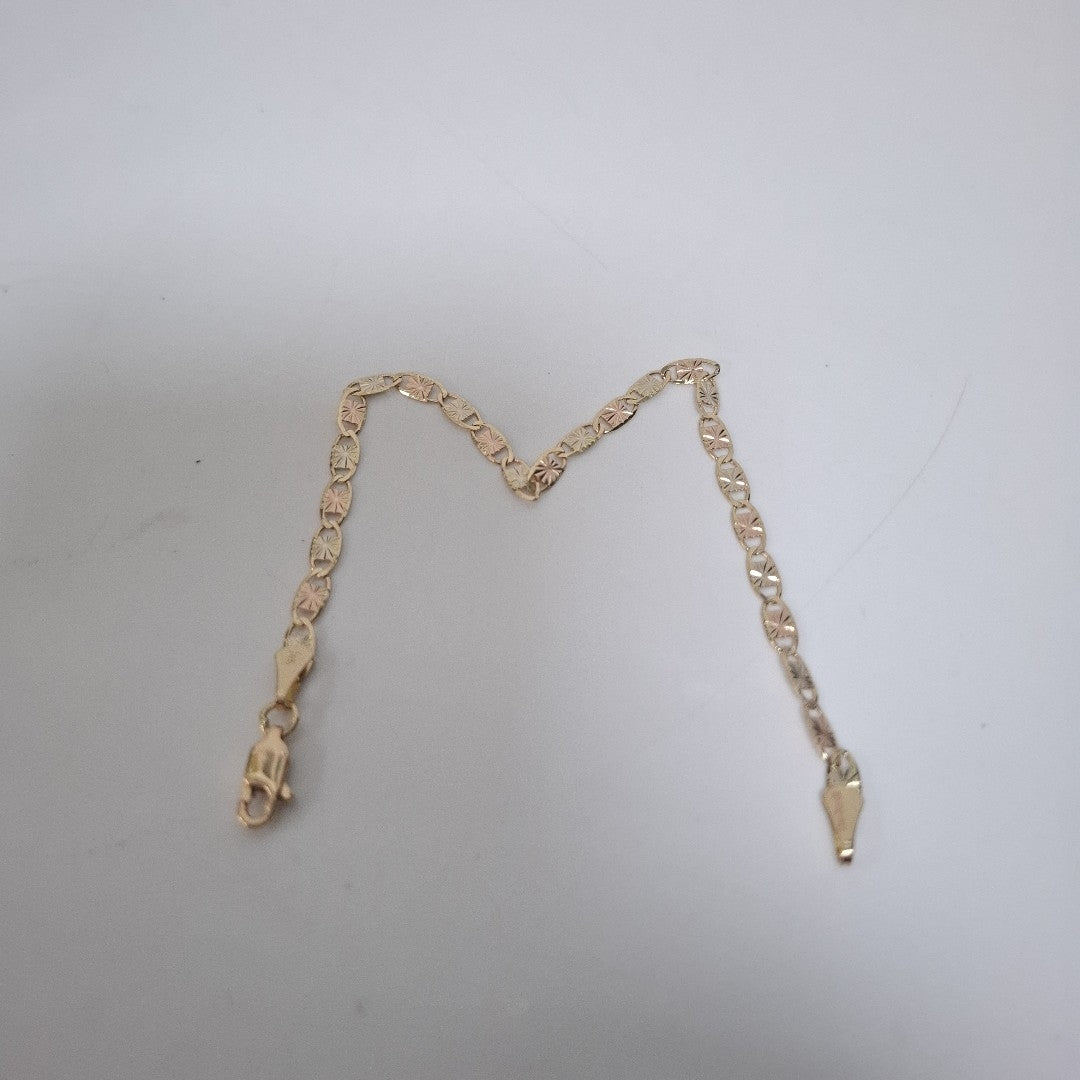 PULSERA GUCHI 14K 18 CM 2.8 GR (NUEVO)