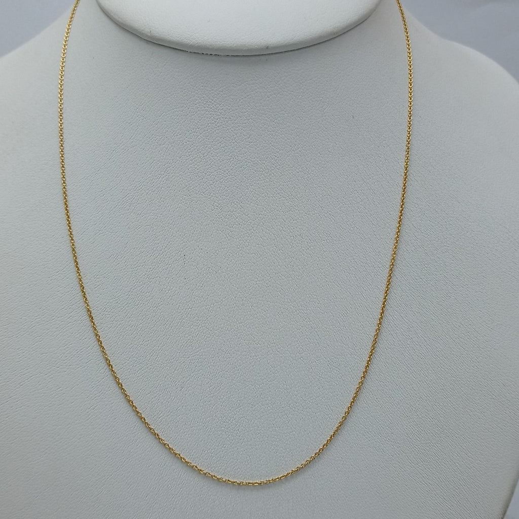 CADENA ORO 14 K 2,20 GRMS (SEMINUEVO)