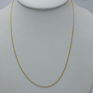 CADENA ORO 14 K 2,20 GRMS (SEMINUEVO)