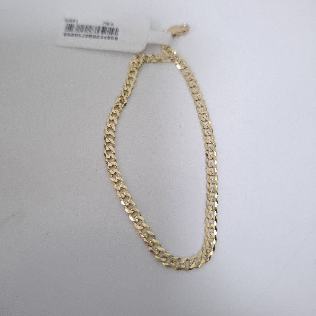PULSERA BARBADA 14K 18 CM 3.3 GR (NUEVO)