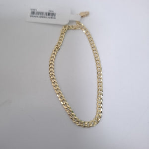 PULSERA BARBADA 14K 18 CM 3.3 GR (NUEVO)