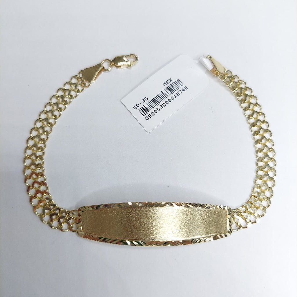 PULSERA ESCLAVA CHINO 14K 21 CM 9.8 GR (NUEVO)