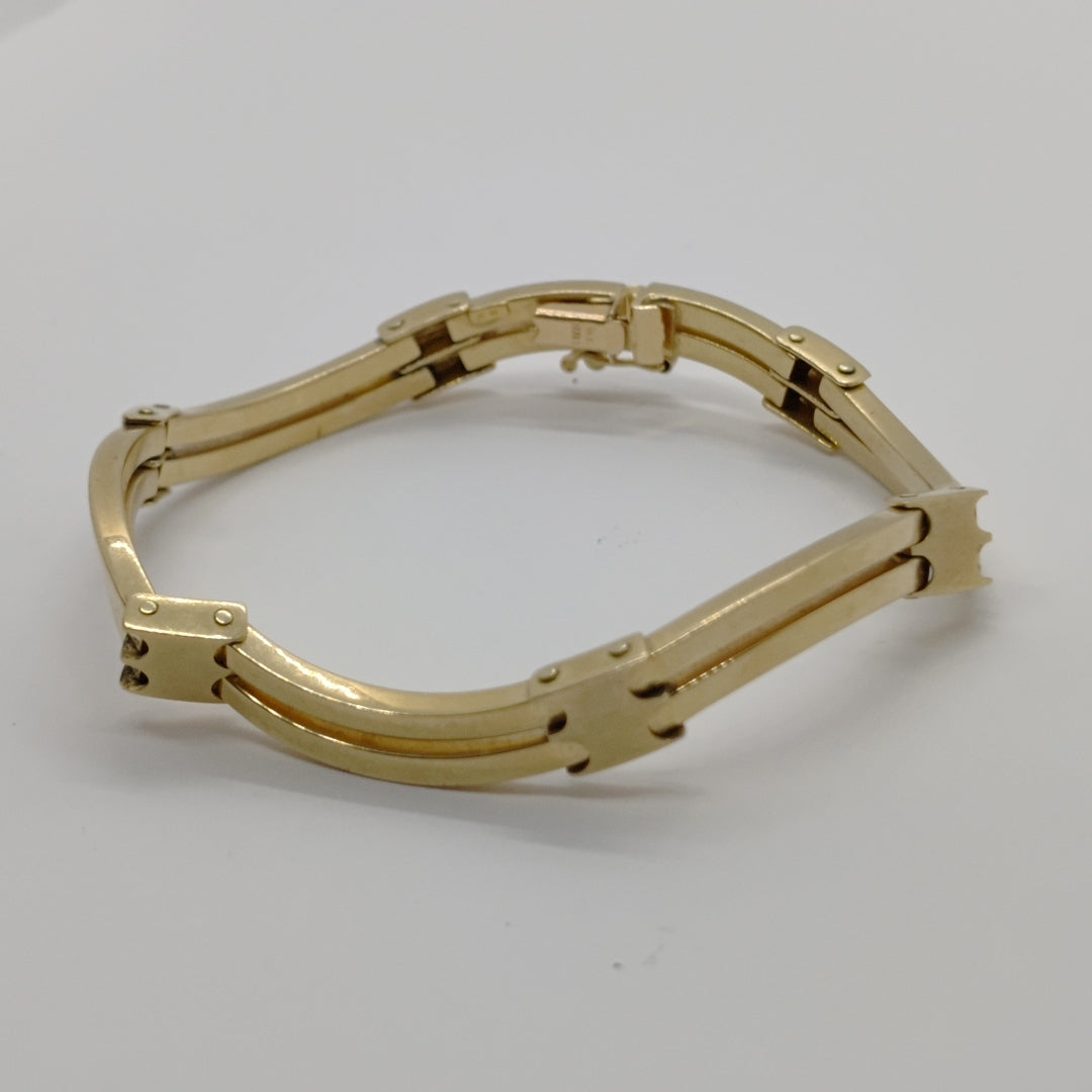 PULSERA ORO 14 K 12.9 GRMS (SEMINUEVO)