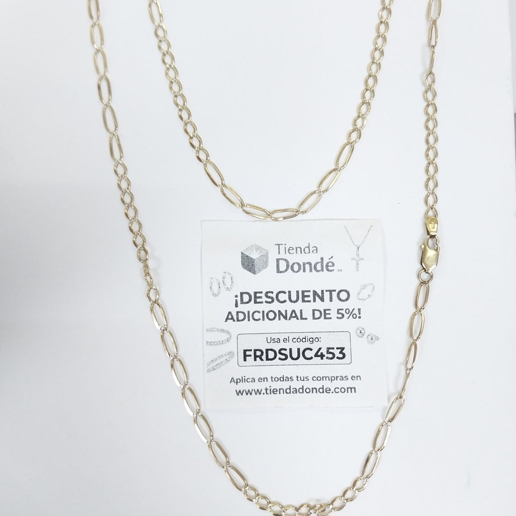 CADENA ORO 10 K 5,80 GRMS (SEMINUEVO)