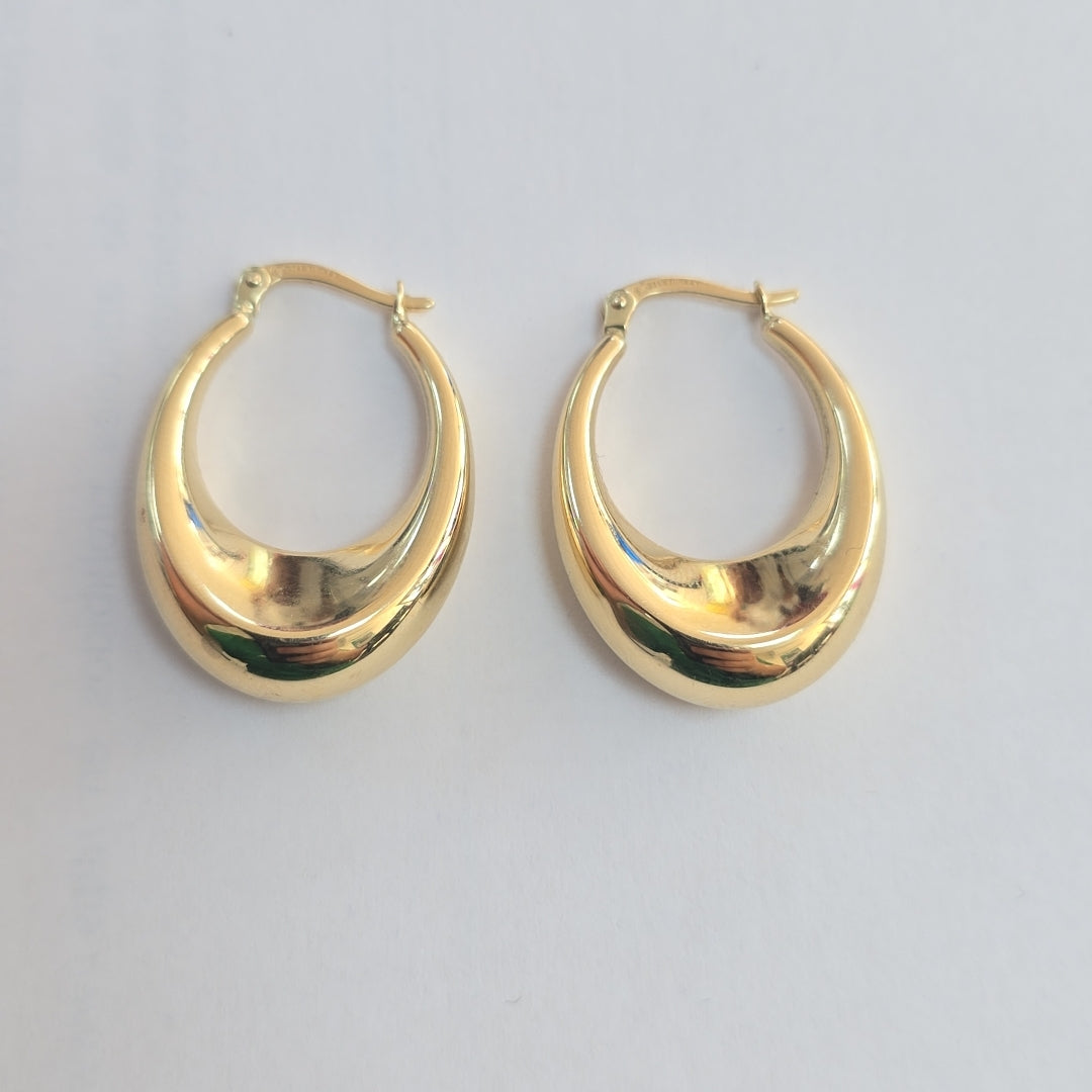 ARRACADAS PAR ORO 14 K 3 GRMS (SEMINUEVO)