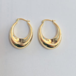 ARRACADAS PAR ORO 14 K 3 GRMS (SEMINUEVO)