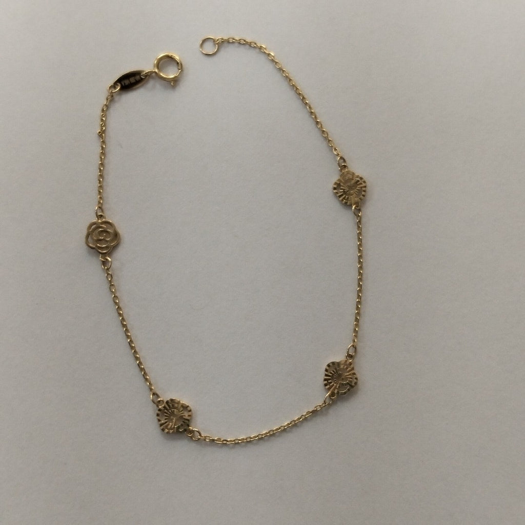 PULSERAS DAMA ORO 14K 1.2 (NUEVO)