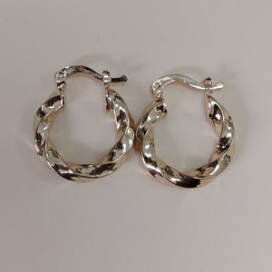ARETES ARRACADA TORZAL 14K 1.9 GR (NUEVO)