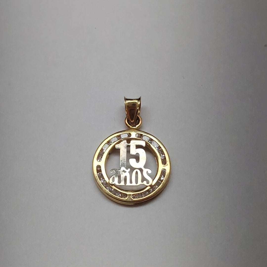 MEDALLA CONMEMORATIVA ORO 10 K 1,00 GRMS (SEMINUEVO)