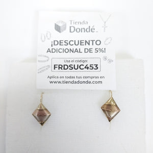 ARETES PAR ORO 10 K 0,60 GRMS (SEMINUEVO)