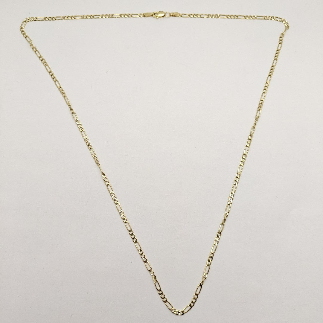 CADENA TEJIDO 3X1 14K 55 CM 5.2 GR (NUEVO)