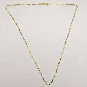 CADENA TEJIDO 3X1 14K 55 CM 5.2 GR (NUEVO)