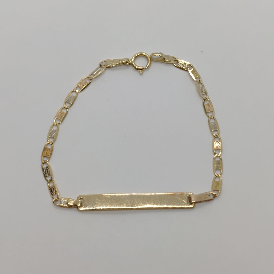 ESCLAVA ORO COMBINADO 10 K 1,60 GRMS (SEMINUEVO)