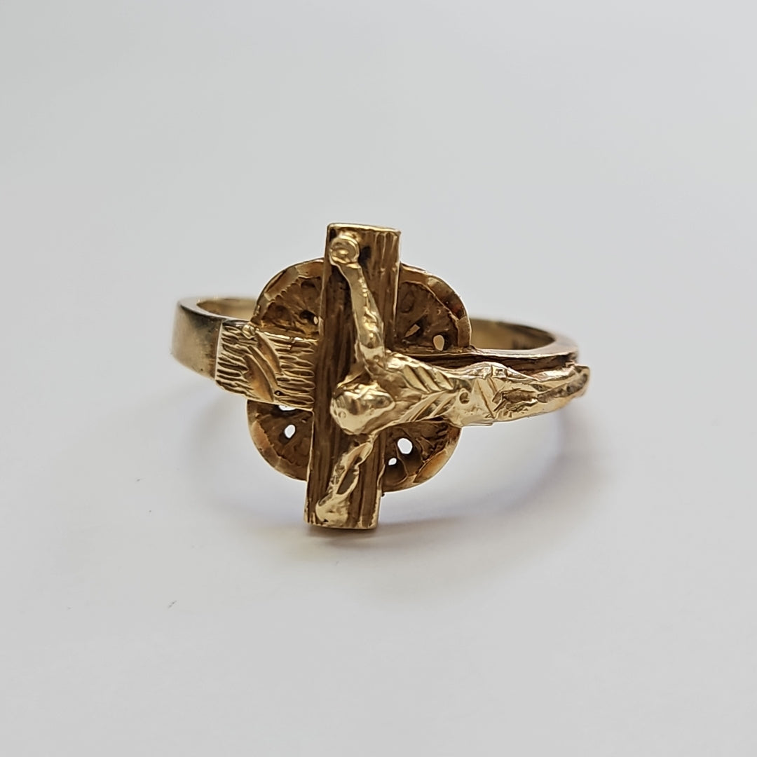 ANILLO ORO 14 K 6,70 GRMS (SEMINUEVO)