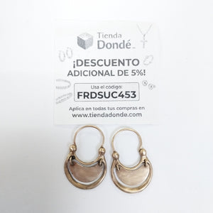 ARRACADAS PAR ORO 8 K 2,90 GRMS (SEMINUEVO)
