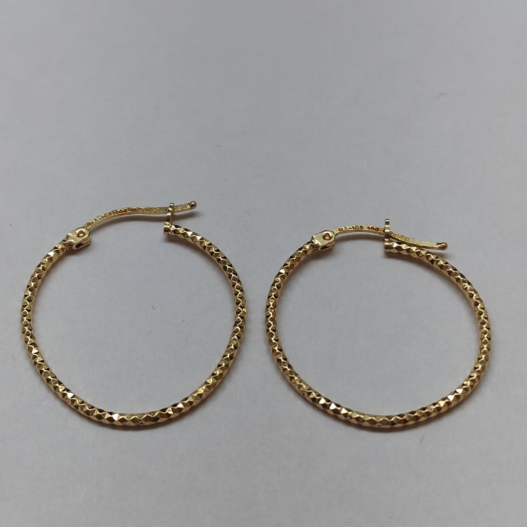 ARRACADAS PAR ORO 10 K 1.8 GRMS (SEMINUEVO)
