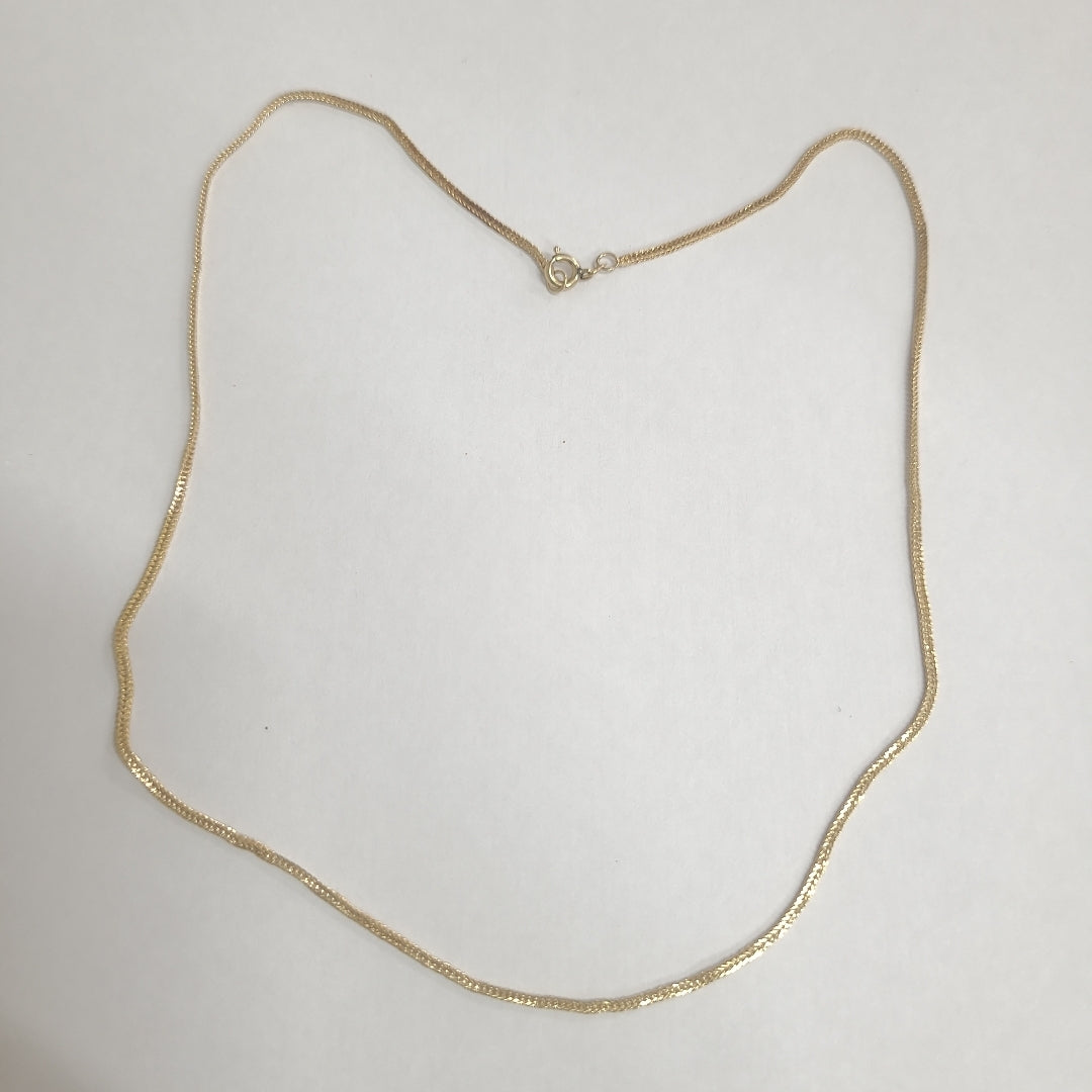 CADENA ORO 14 K 2,50 GRMS (SEMINUEVO)