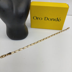 PULSERA TEJIDO ESLABONES 3.9G 18 CM (NUEVO)