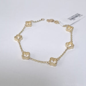PULSERA ESPECIAL 14K 18 CM 4.4 GR (NUEVO)