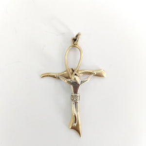 CRUCIFIJO ORO 14 K 4,30 GRMS (SEMINUEVO)