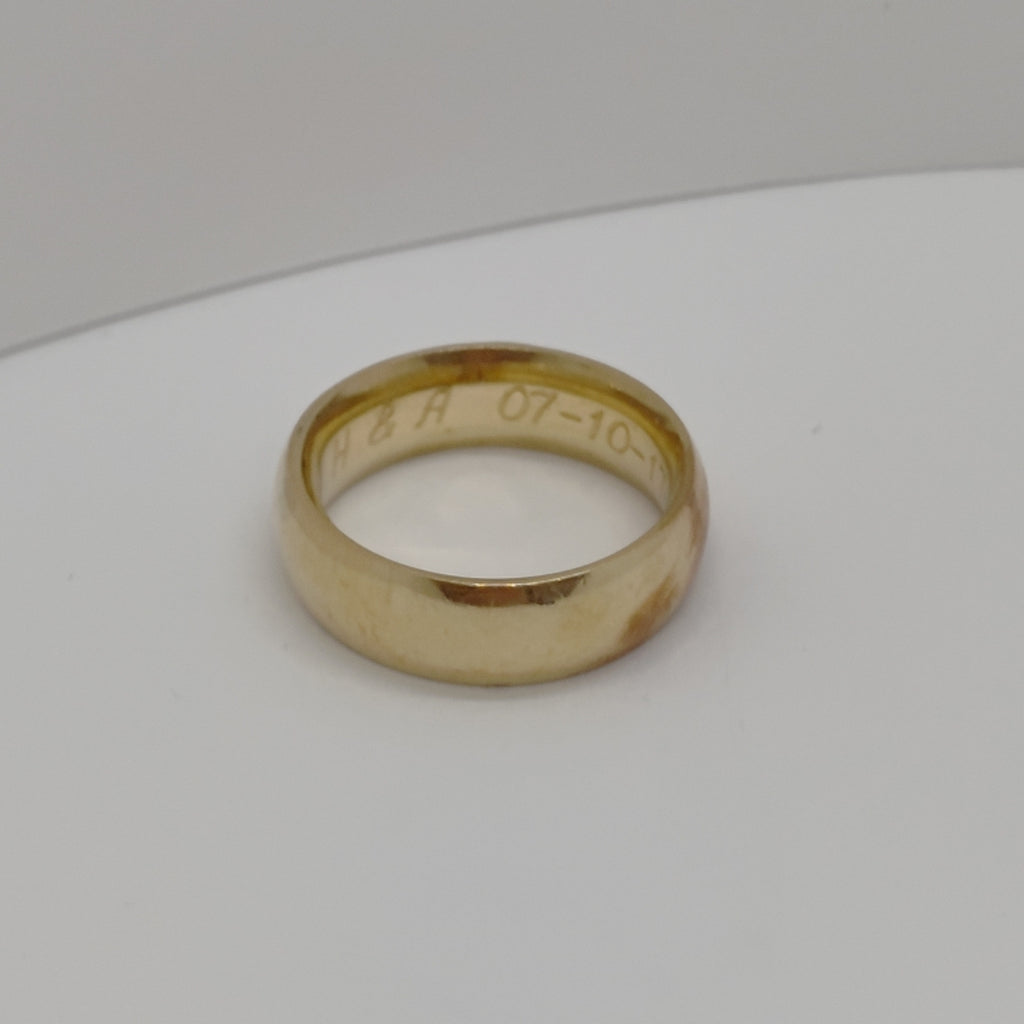 ARGOLLA ORO 10 K 2.5 GRMS (SEMINUEVO)