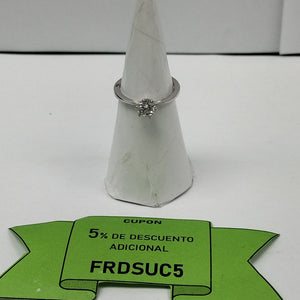 ANILLITO ORO BLANCO 14 K 3,30 GRMS (SEMINUEVO)