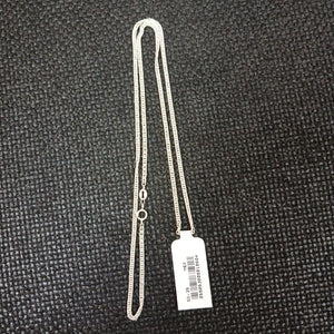 CADENA BARBADA PLATA .925 50 CM 4.32 GR (NUEVO)