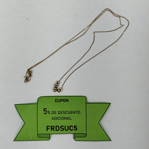 GARGANTILLA ORO 10 K 1,10 GRMS (SEMINUEVO)