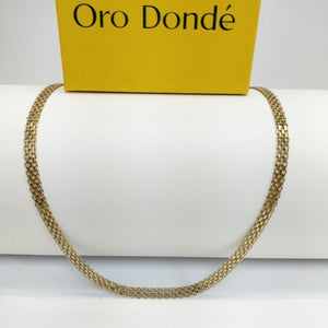 CADENA ESPECIAL 14K 50 CM 11.4 GR (NUEVO)