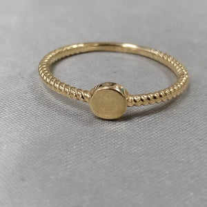 ANILLITO ORO 14 K 1,20 GRMS (SEMINUEVO)