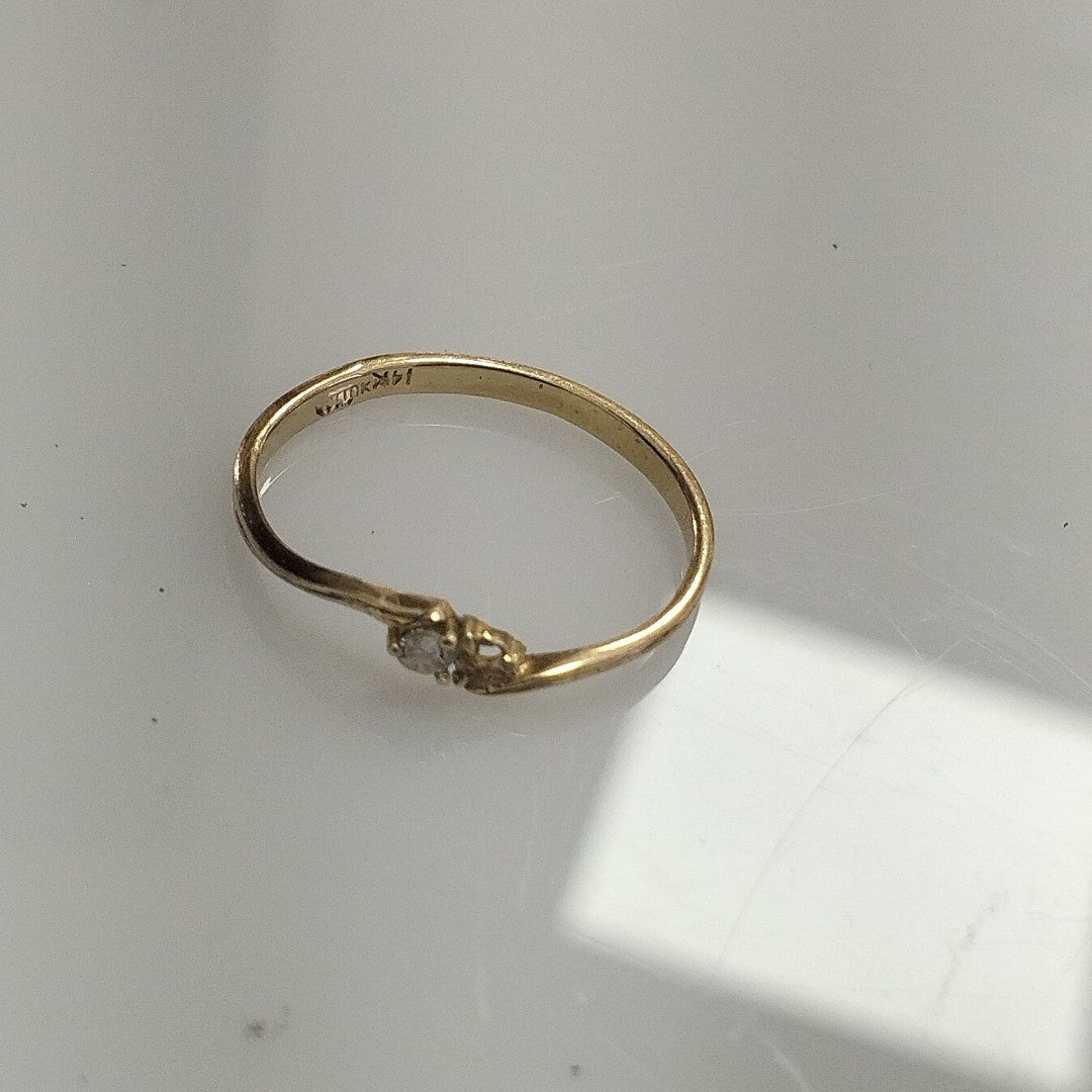 ANILLITO ORO 14 K 1.1 GRMS (SEMINUEVO)