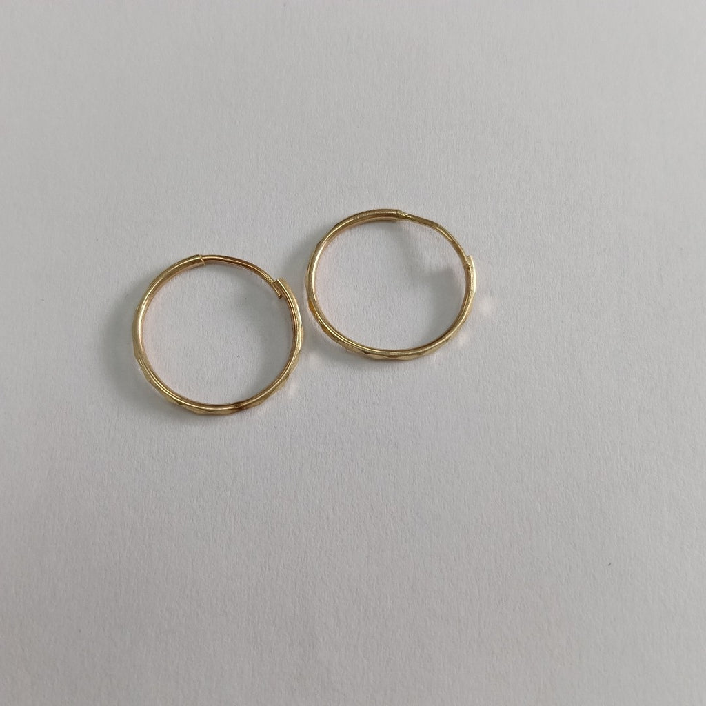 ARRACADAS PAR ORO 10 K 0,80 GRMS (SEMINUEVO)