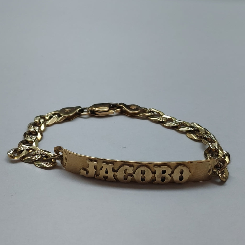 ESCLAVA ORO,RODIADO 10 K 10,40 GRMS (SEMINUEVO)