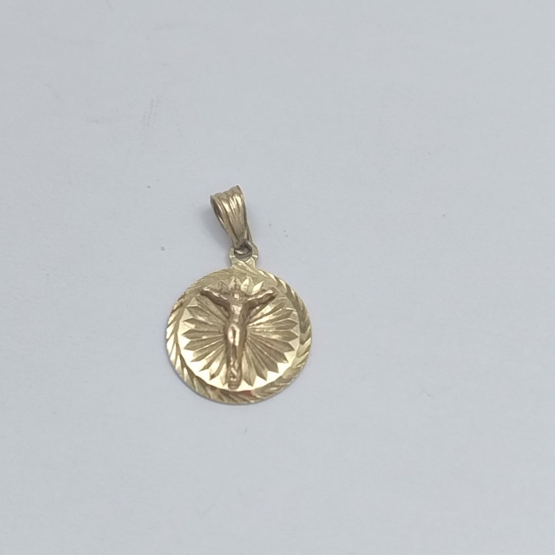 MEDALLA RELIGIOSA ORO 14 K 1.1 GRMS (SEMINUEVO)