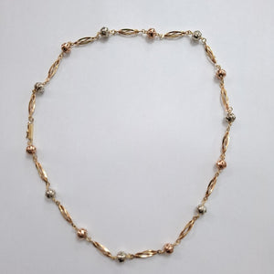 CADENA ORO, RODIADO 14 K 14.8 GRMS (SEMINUEVO)