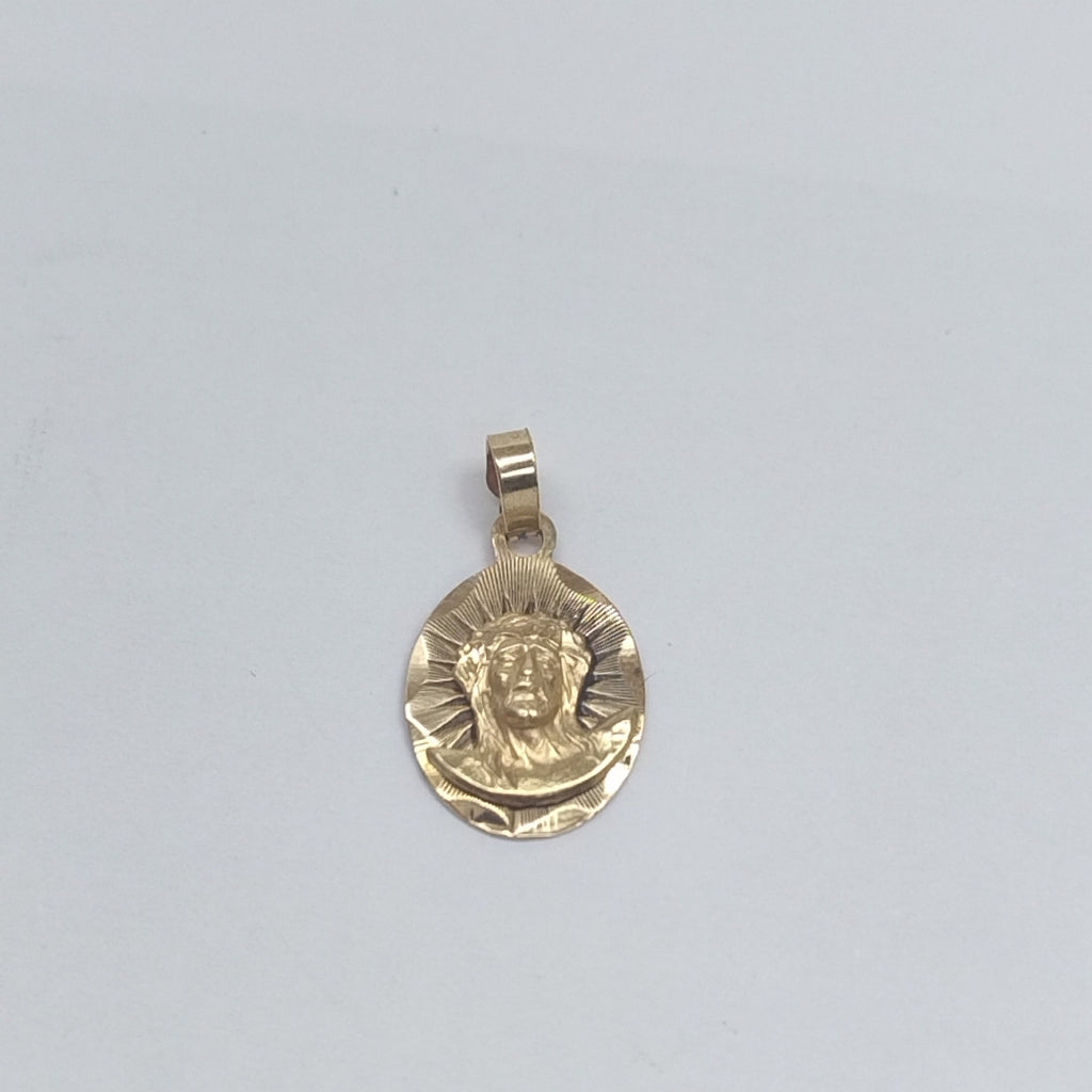 MEDALLA RELIGIOSA ORO 14 K 0.9 GRMS (SEMINUEVO)
