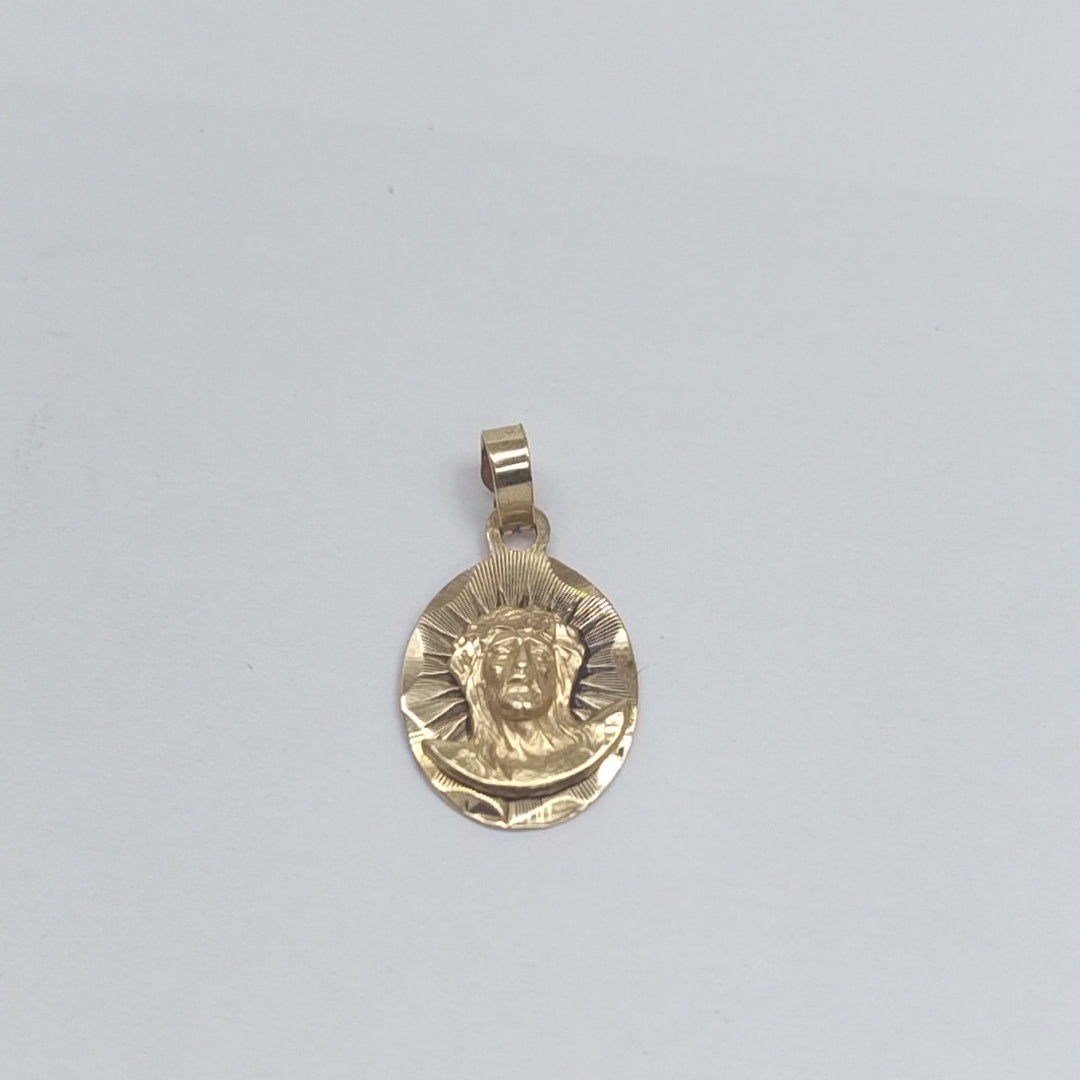 MEDALLA RELIGIOSA ORO 14 K 0.9 GRMS (SEMINUEVO)
