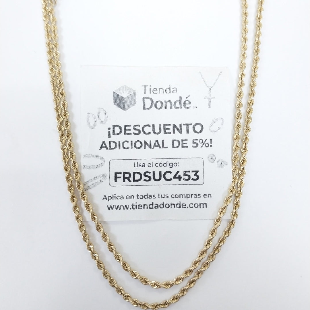 CADENA ORO 14 K 11,10 GRMS (SEMINUEVO)