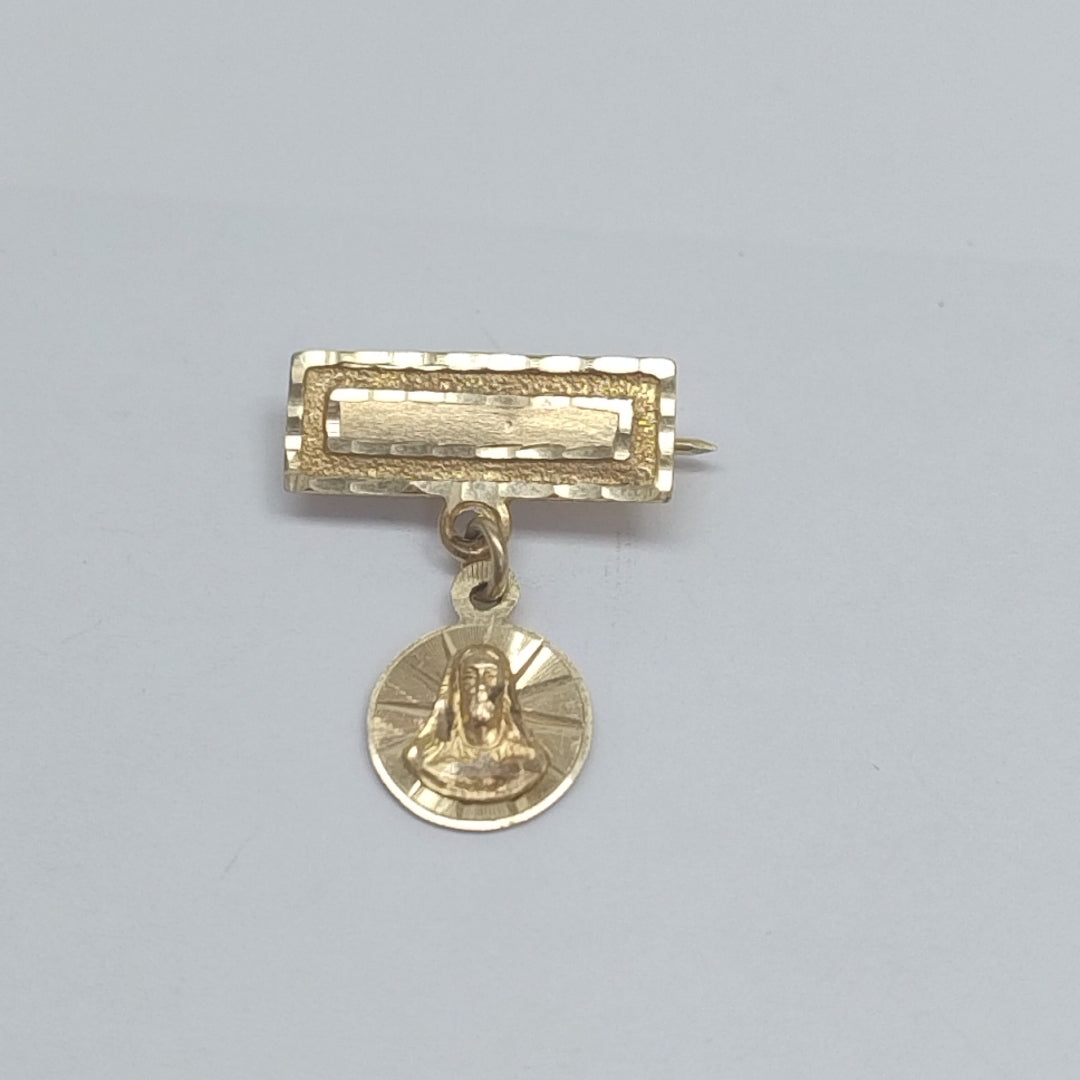 PRENDEDOR ORO 14 K 1.4 GRMS (SEMINUEVO)