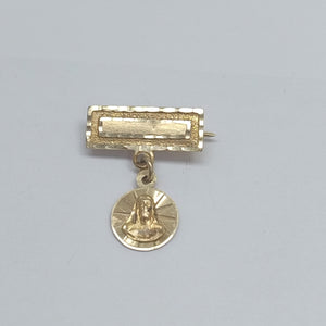 PRENDEDOR ORO 14 K 1.4 GRMS (SEMINUEVO)